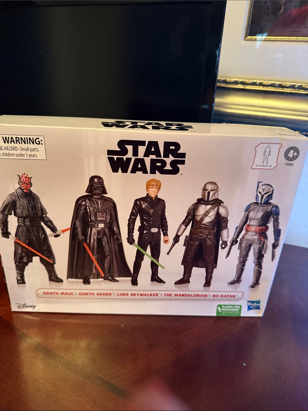 Star Wars Action Figure 5-Pack - Black, Silver, Gray (new)